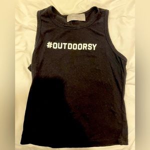 Brand new black Barry’s workout tank